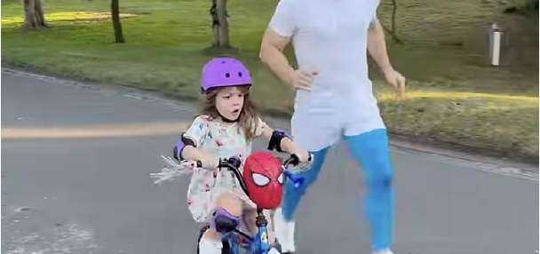 Have You Seen This? Girl's first bike ride inspires joyous reaction