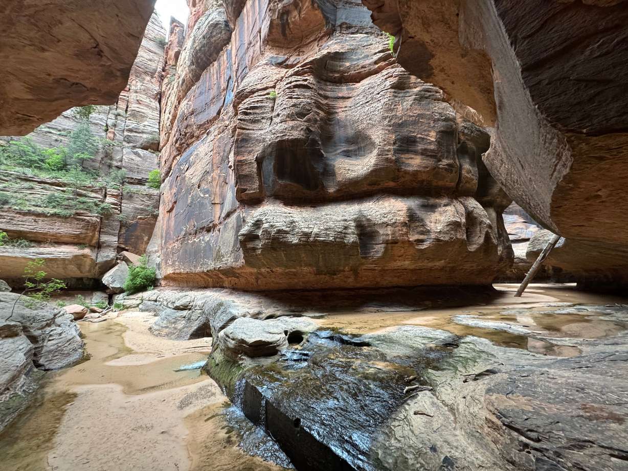 The Subway in Zion National Park is pictured on June 2, 2025. Zion National Park remained Utah's most visited park last year, per National Park Service data.