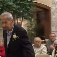 'Yes, dear is one of the secrets': Senior couples renew vows and share secret to long marriage