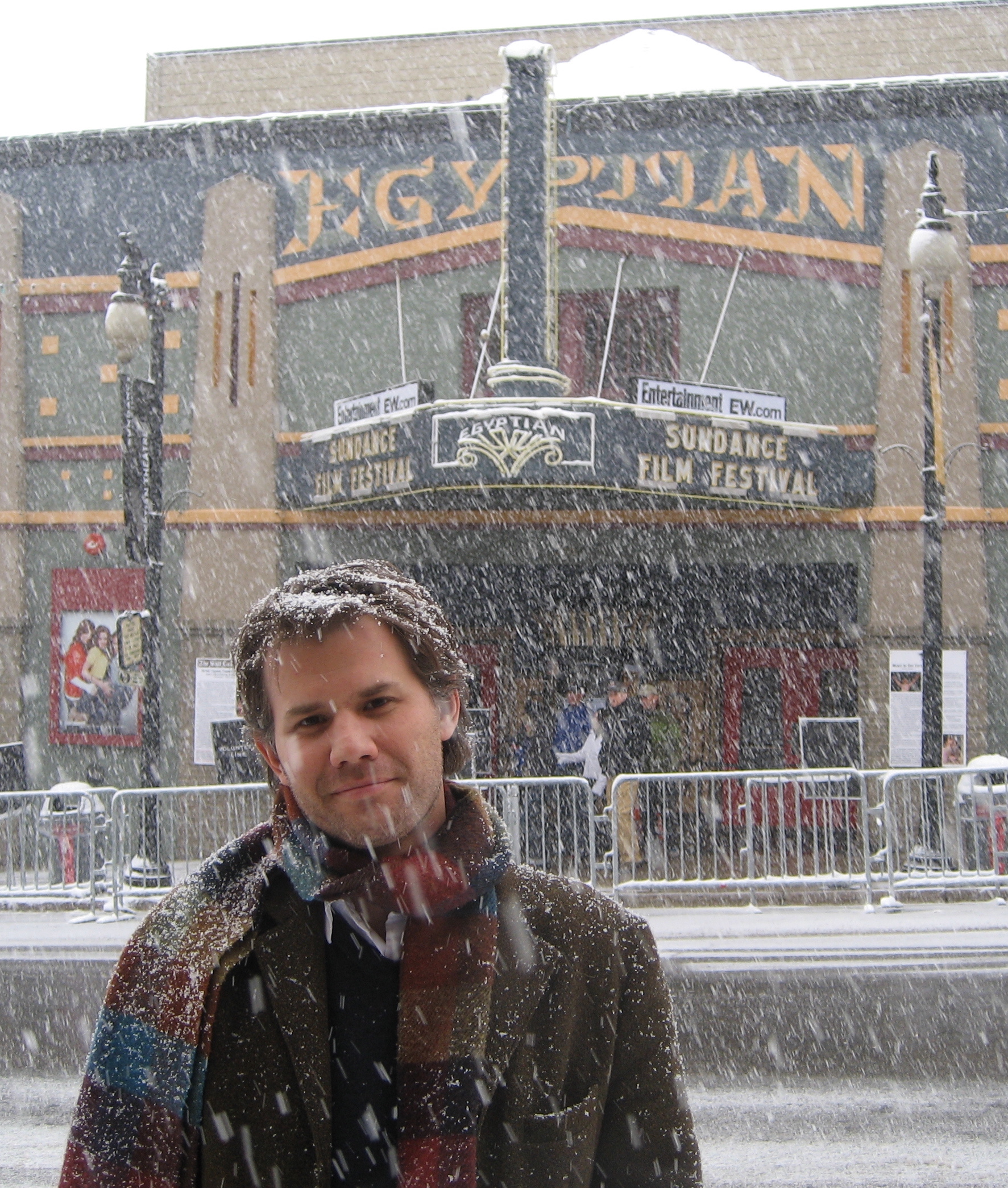Sundance senior programmer John Nein at the Sundance Film Festival in Park City in 2007.