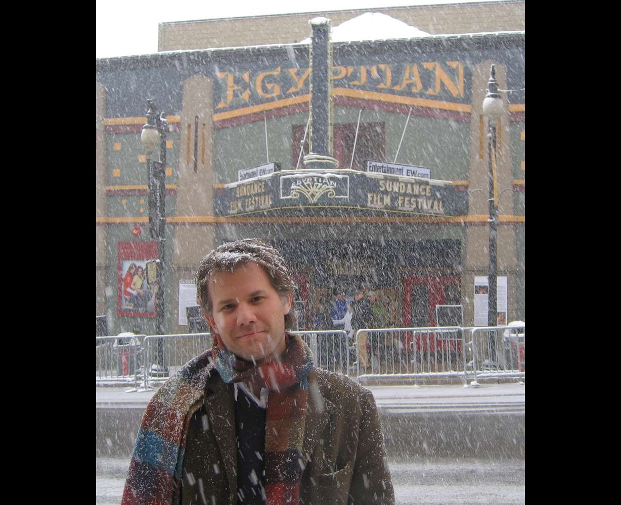 Sundance senior programmer John Nein at the Sundance Film Festival in Park City in 2007.