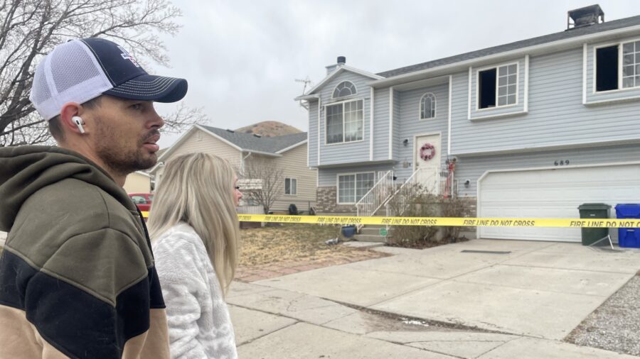 Tooele couple recounts hearing loud explosion, escaping flames