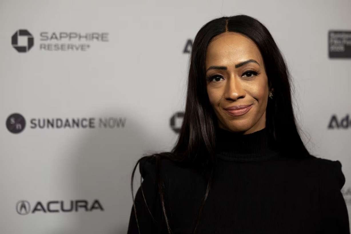 Rachel Eliza Griffiths attends the 2026 Sundance premiere of “Knife: The Attempted Murder of Salman Rushdie” at the Ray Theatre in Park City on Sunday.