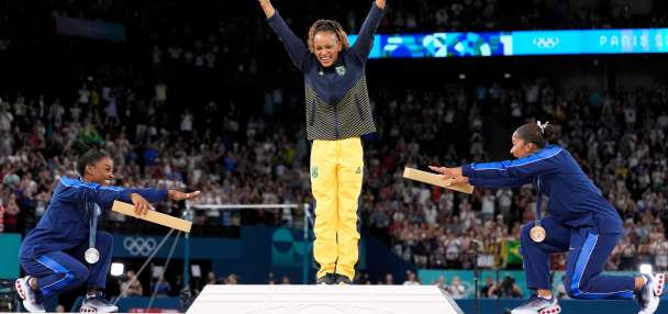 Dispute over the Olympic medal stripped from US gymnast Jordan Chiles goes back to Swiss court