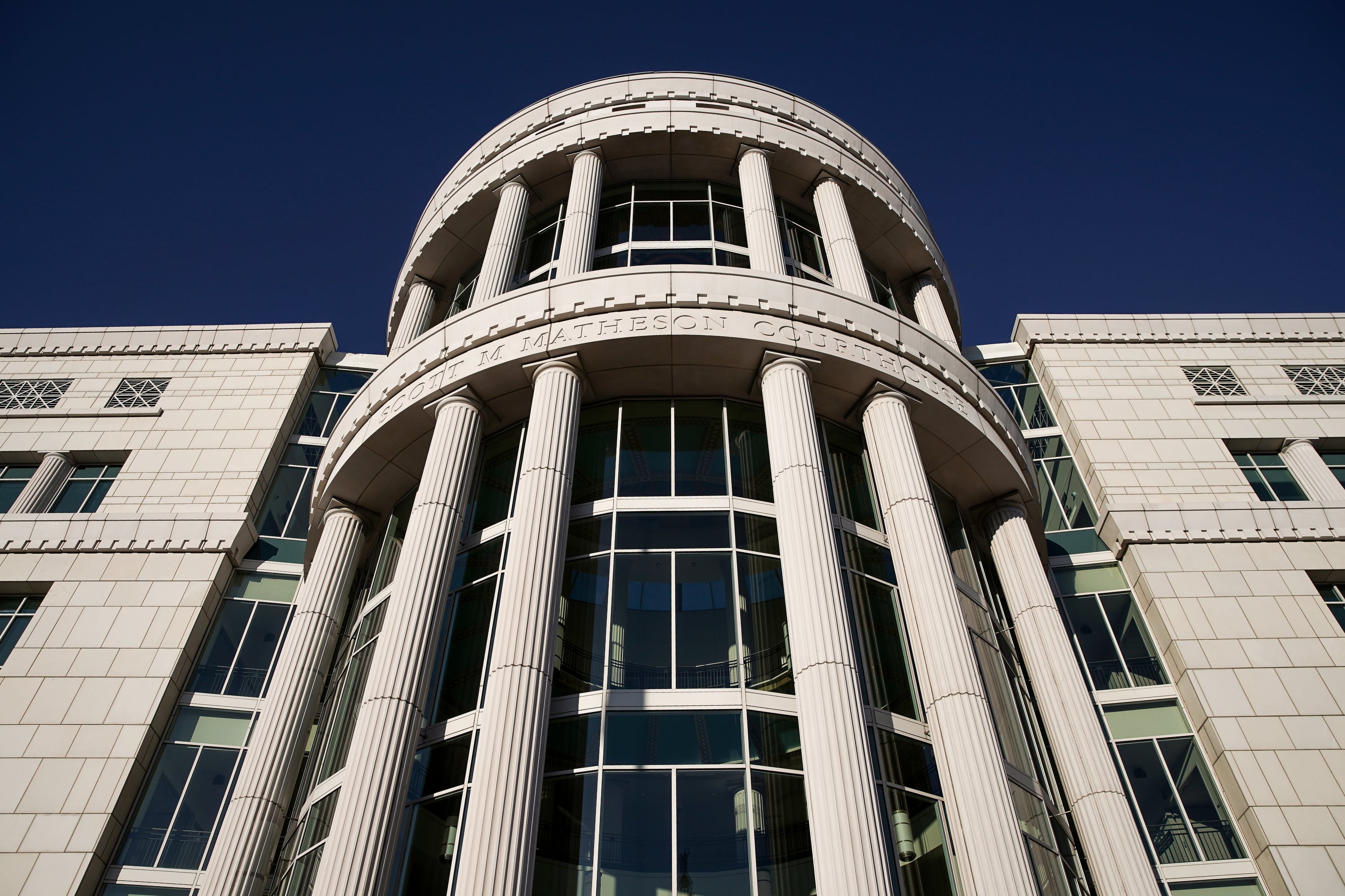 The Scott M. Matheson Courthouse in Salt Lake City on Feb. 19, 2020. The Utah State Bar Association on Wednesday agreed with a proposal by Sen. Chris Wilson, R-Logan, to add judges to its lower courts, but not with adding judges to the state Supreme Court.