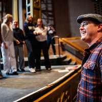 'High School Musical' star Lucas Grabeel visits East High theater class rehearsal