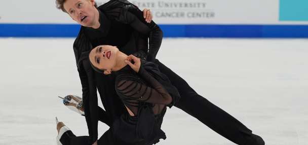 Netflix films Chock and Bates for a docuseries as US skaters prepare for Milan Cortina Olympics