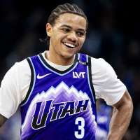 George scores 26, but Egor Demin's career night lifts Nets over Jazz in return to Utah