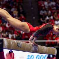 Without 3 starting gymnasts, Red Rocks fall to UCLA in final meet of regular season