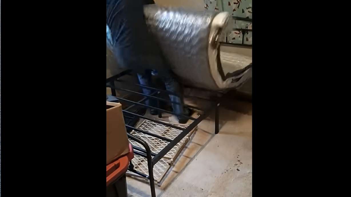 This video is a good reminder for us all to keep our heads on a swivel when working with mattresses. You never know when they're going to lash out.