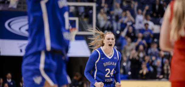 Cannon's career game powers BYU women to comeback win over Utes