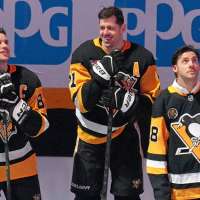 A nod to the past brought Sidney Crosby to tears. The Penguins captain is smiling about the present