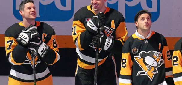 A nod to the past brought Sidney Crosby to tears. The Penguins captain is smiling about the present