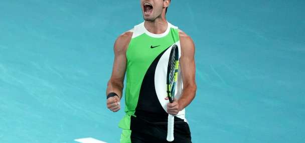 Carlos Alcaraz beats Novak Djokovic to become the youngest man to complete a career Grand Slam