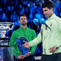 Djokovic falls short of a 25th major title as Alcaraz triumphs in Australia. It's still his mission
