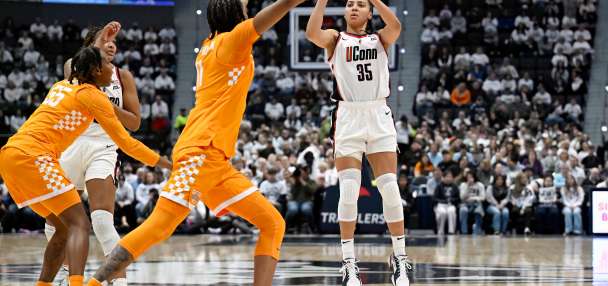 No. 1 UConn crushes Tennessee 96-66 in the Lady Vols' worst loss in the history of the rivalry