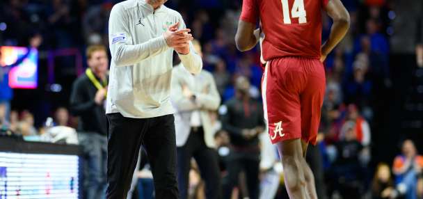 Florida students chant 'G League dropout' while taunting Alabama's Charles Bediako in blowout