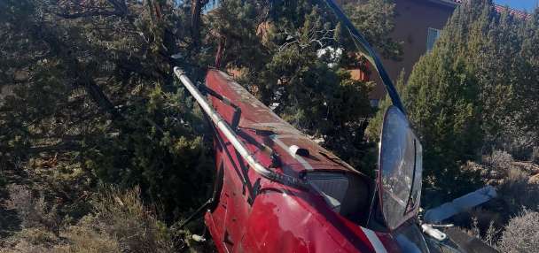 Pilot suffers critical injuries in southern Utah helicopter crash