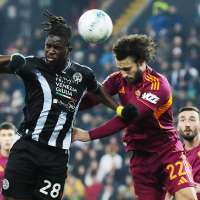 Deflected free kick steers Udinese to win over Roma in Serie A
