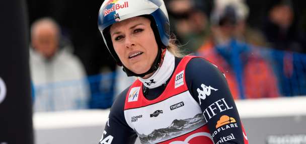 Vonn 'confident' she can race at Olympics with ruptured ACL in left knee