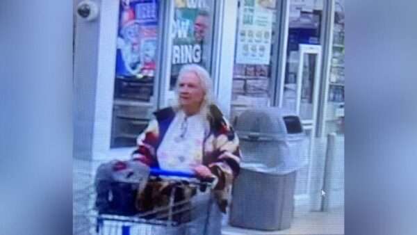 A surveillance photo of 69-year-old DeEtte Spencer, taken on Jan. 26. The Garfield County Sheriff's Office said it was the last confirmed sighting of Spencer before her disappearance.