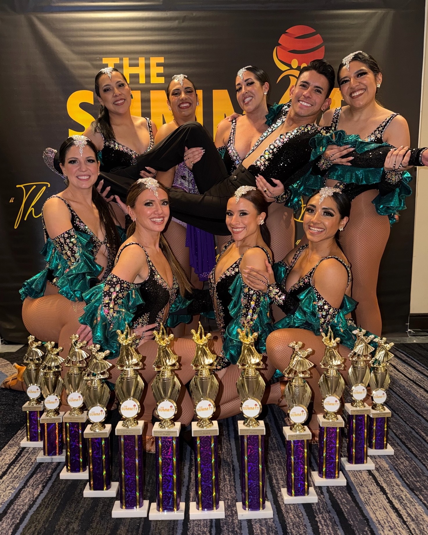Dancers from Miel Latina of Utah competed in a salsa competition in New Jersey in January and performed well.