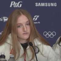 Salt Lake City's Mary Bocock embraces her first Olympic moment