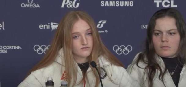 Salt Lake City's Mary Bocock embraces her first Olympic moment