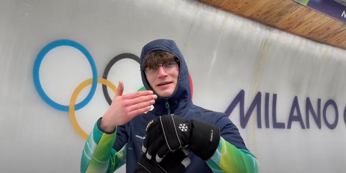 With the Games days away, Olympic ice takes shape in Cortina