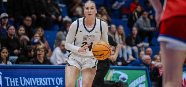 BYU women's futility streak at Kansas continues with 81-60 loss