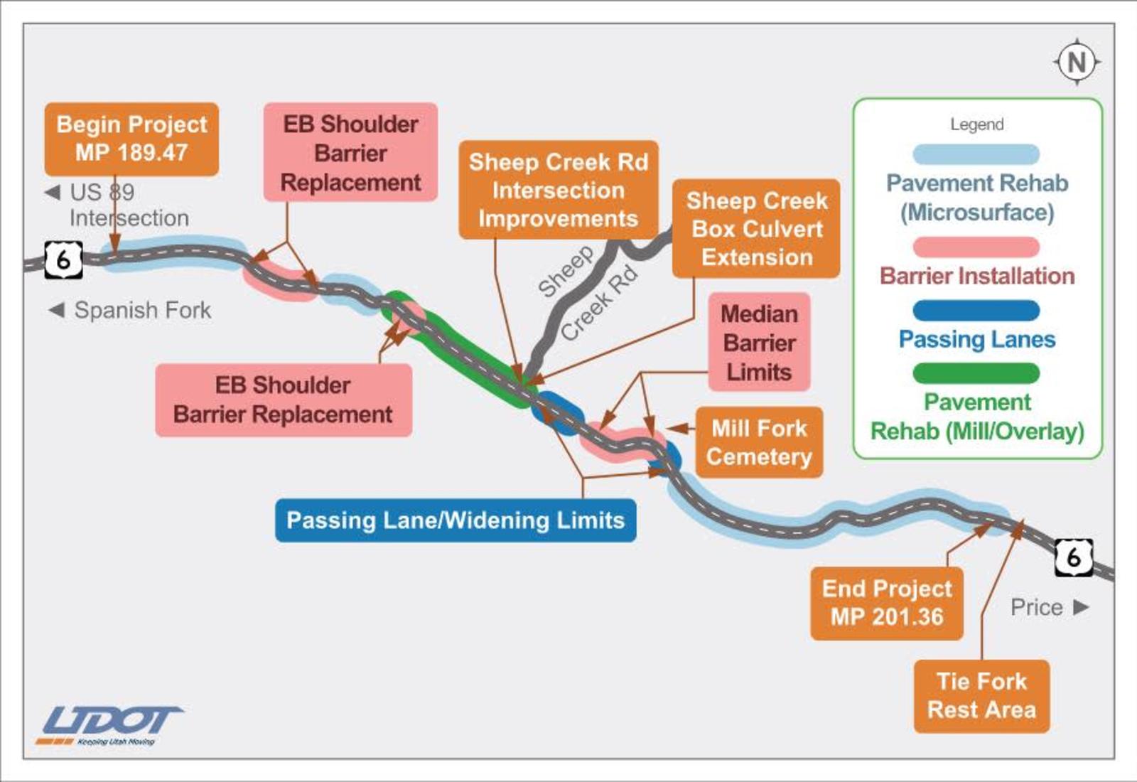 UDOT begins next phase of safety upgrades for Spanish Fork Canyon