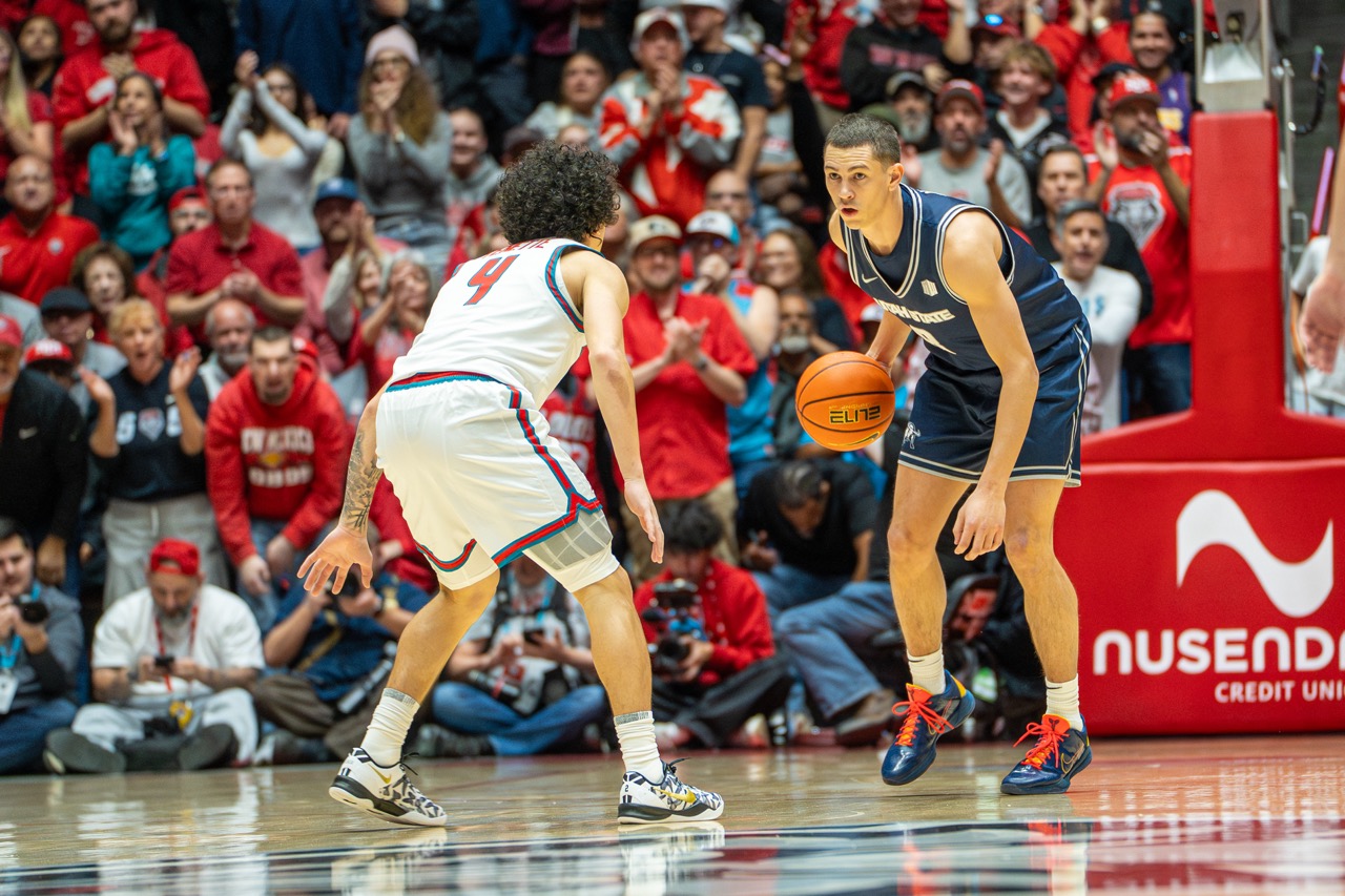 Falslev scores 19 as Utah State takes down New Mexico 86-66