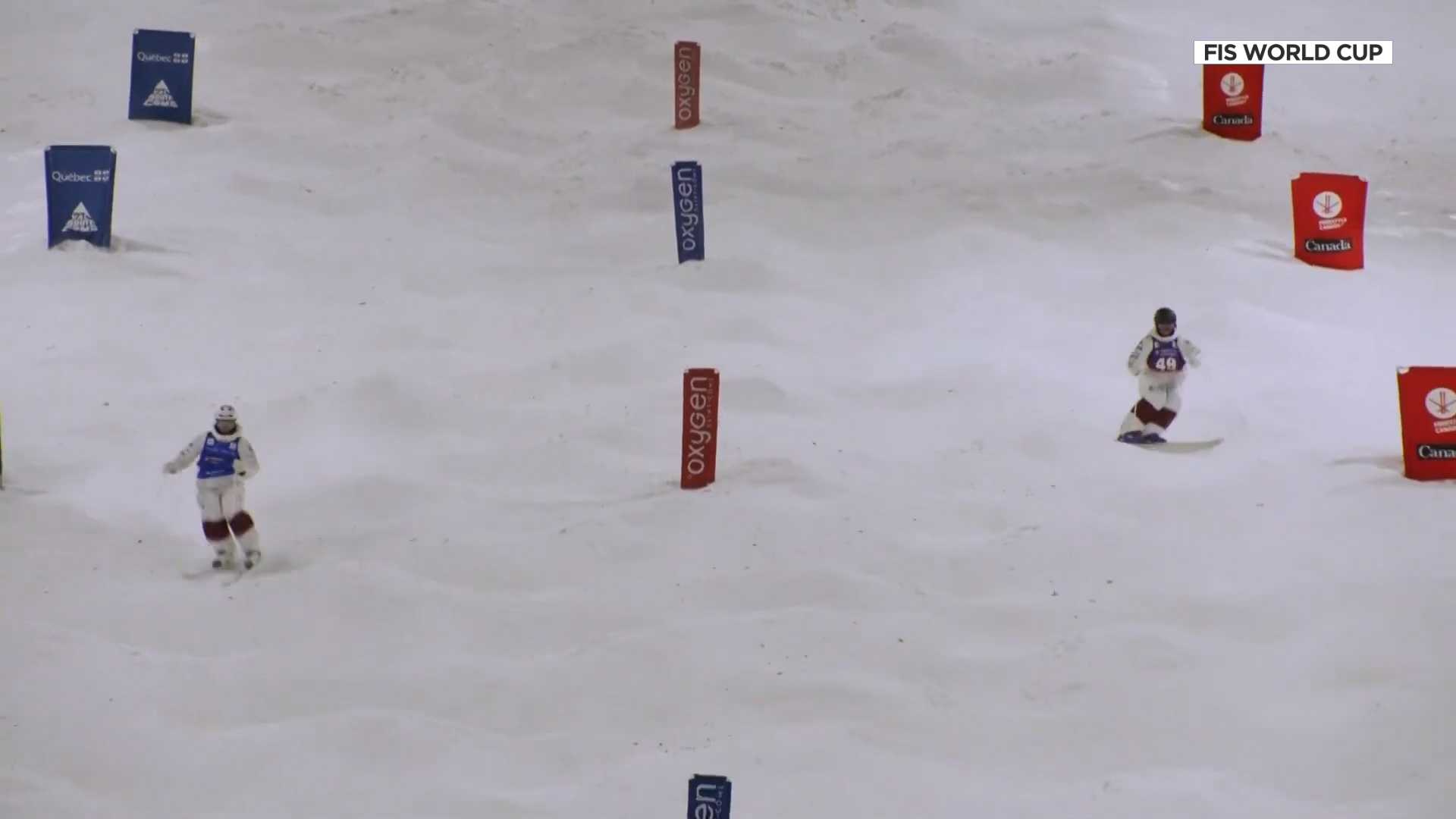 Jaelin Kauf and Elizabeth Lemley ski Mogul doubles at the World Cup in Deer Valley, less than a month before the 2026 U.S. Olympics.