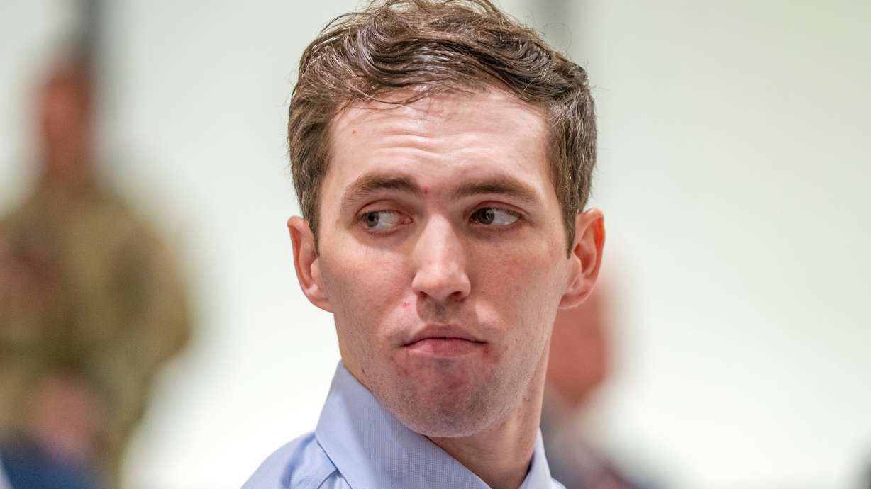 Tyler Robinson, accused in the fatal shooting of Charlie Kirk, appears during a hearing in 4th District Court in Provo, Dec. 11. A new legislative bill on the death penalty could shape Robinson's fate if it passes.