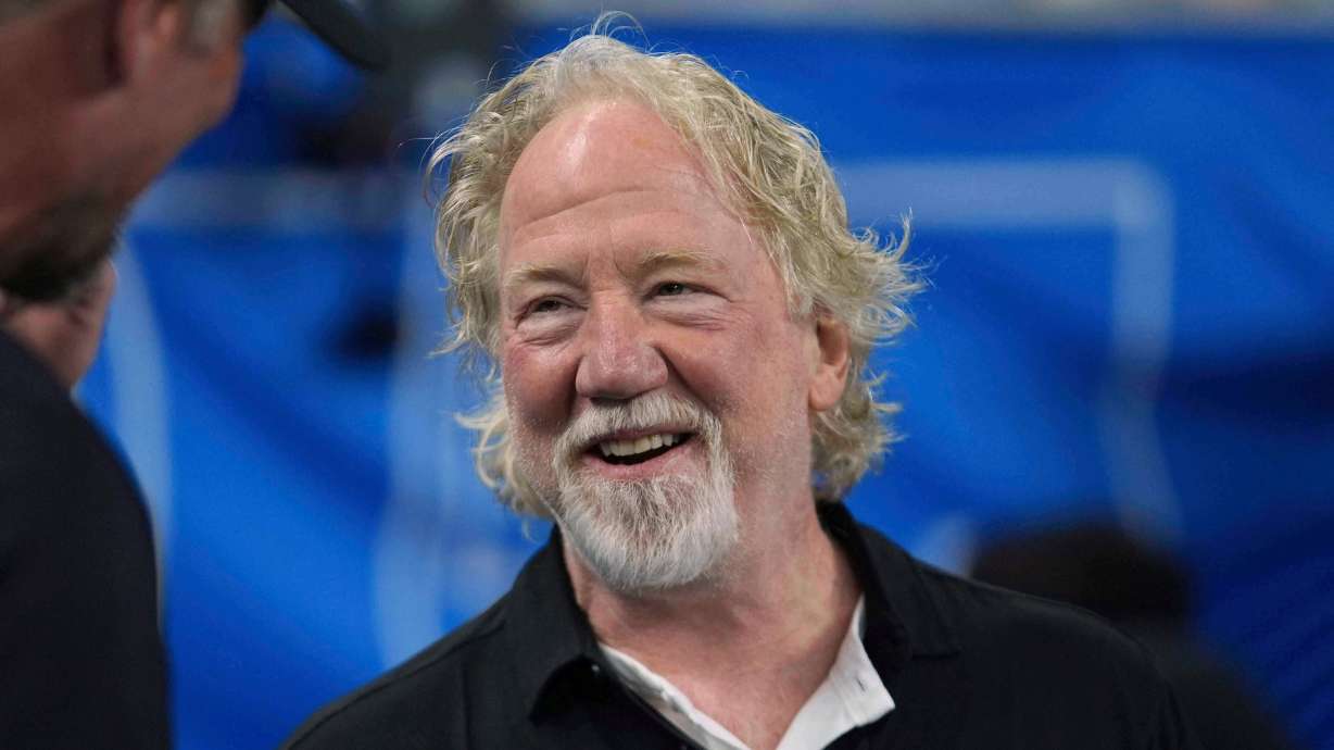 Actor Timothy Busfield before an NFL football game in Detroit, Sept. 14, 2025. A New Mexico judge tossed an indictment against Busfield on Friday, citing prosecutorial misconduct.