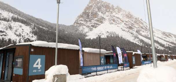 A first look at the cozy Cortina Olympic Village