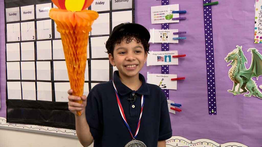 Utah fourth graders meet Olympians, dream big ahead of 2034 Games