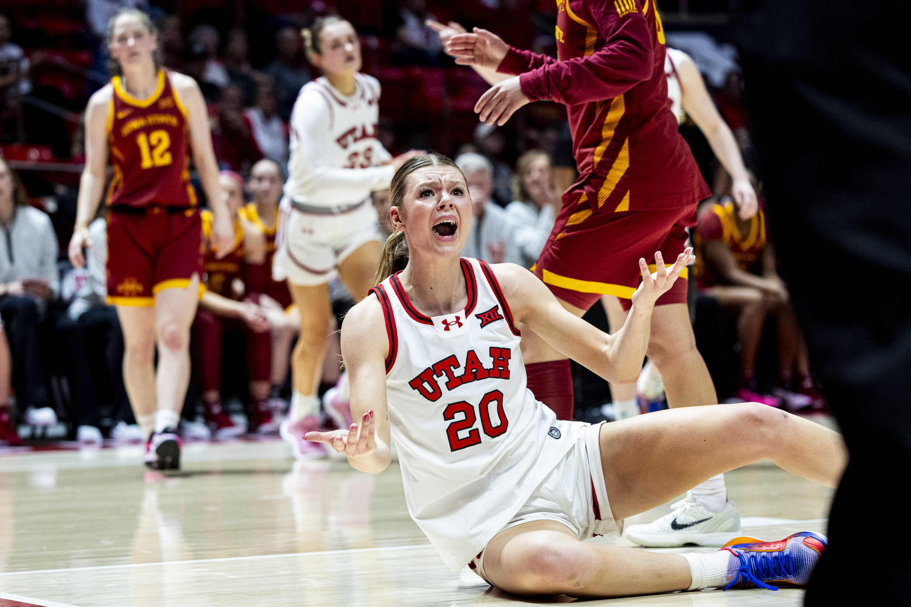 Disjointed 3rd quarter dooms Utah women as Iowa State holds on for win