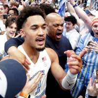 Seth Trimble stuck with UNC. The reward was a huge shot to shock Duke in an epic rivalry finish