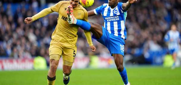 Palace ends 12-game winless run with victory at Brighton in Premier League. Liverpool hosts Man City