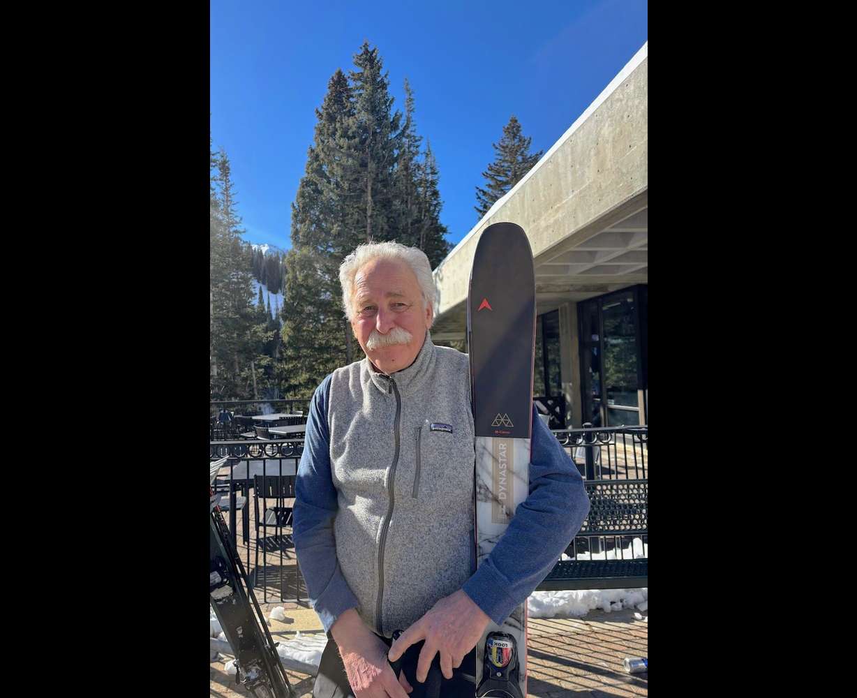 "Guru Dave" Powers on the plaza at Snowbird Resort. Powers first came to Utah to work at Snowbird while finishing his college degree.