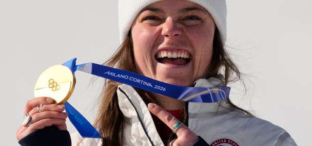 'Don't jump in them': Olympic athletes' medals break during celebrations