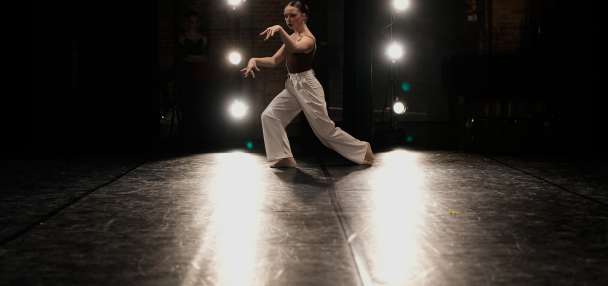 Photos of future dance stars competing at the Youth America Grand Prix