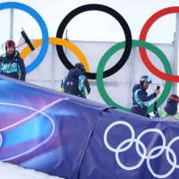 Olympic rings in Cortina help build bridges, share joy