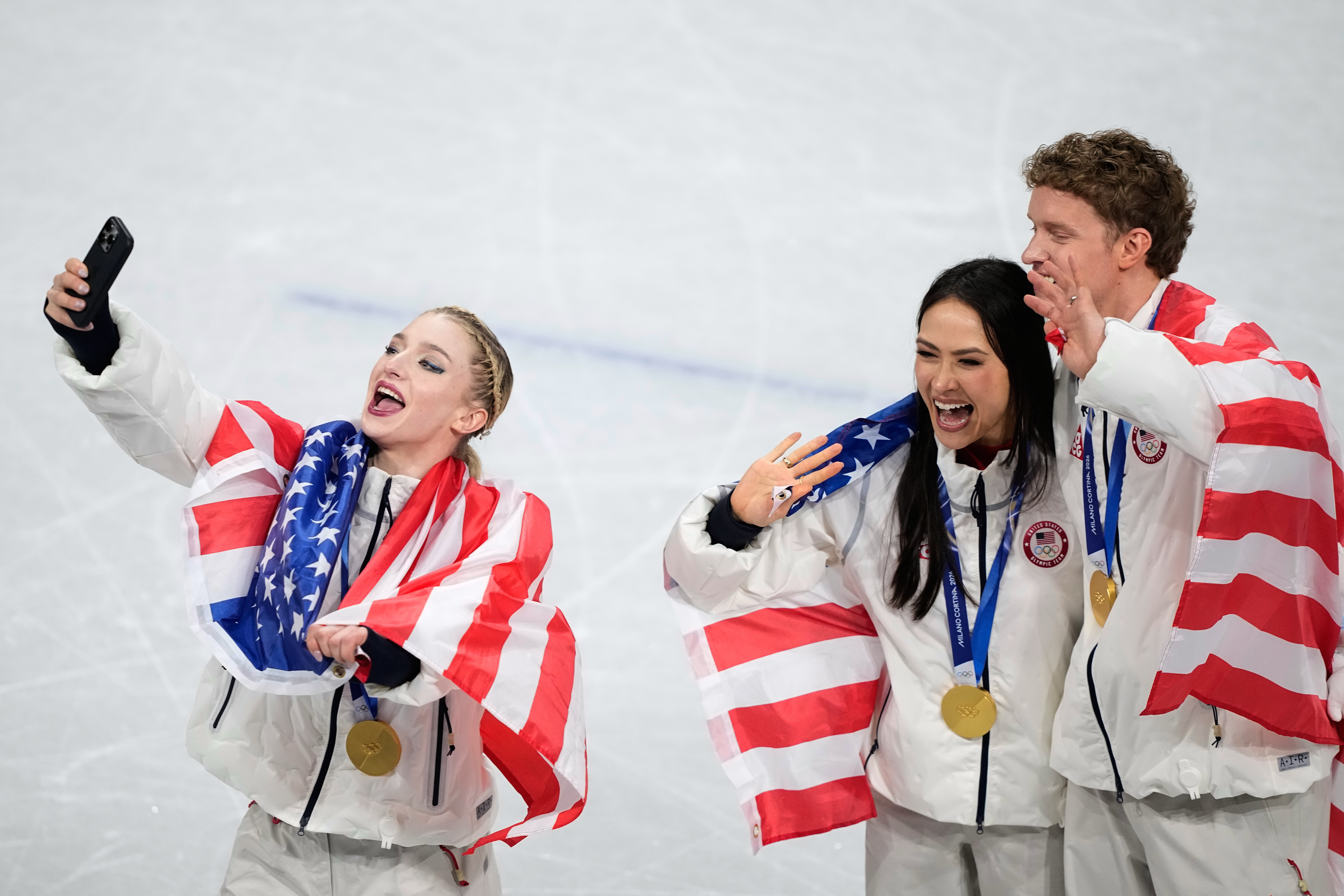 Inside the secret text group of US figure skating Olympic gold medalists known as 'the OGM chain'