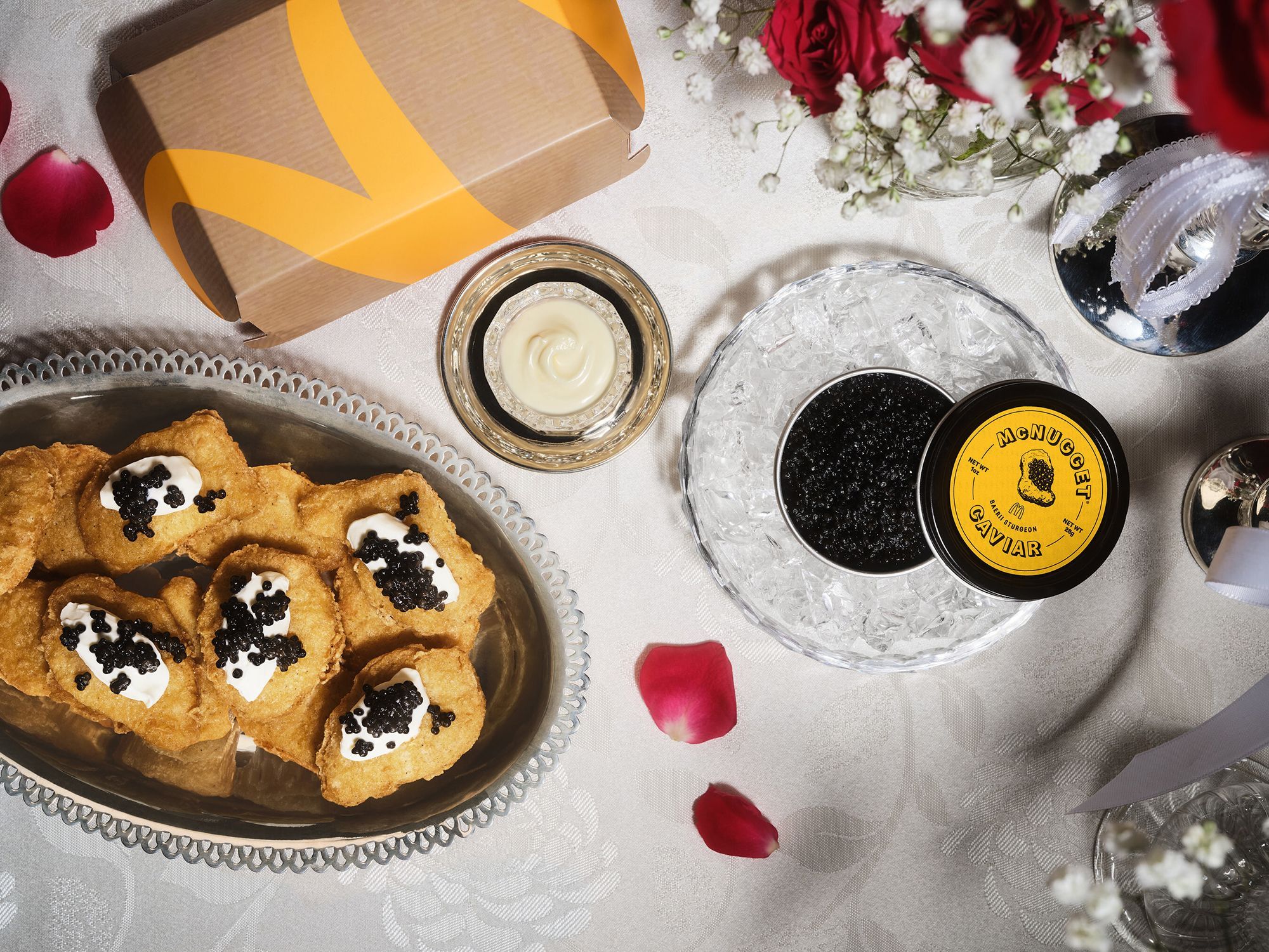 McDonald's is offering free caviar — yes, caviar — for Valentine's Day