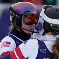 Johnson, Shiffrin narrowly miss podium as Alpine team event decided by hundredths