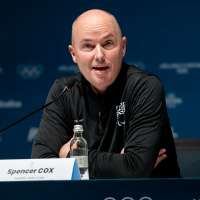 Utah governor calls for a focus on sports, not politics, at Winter Games