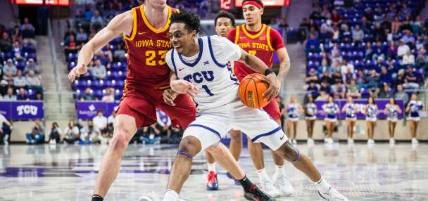 TCU reels off final 12 points to upset No. 5 Iowa State 62-55