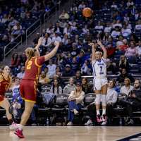 Hamlin's career-high lifts BYU women to skid-busting win over Iowa State